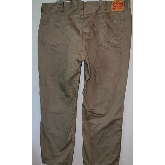 Levi's 559 Tan Water Less Climate Friendly W48 L32 - Picture 9 of 10